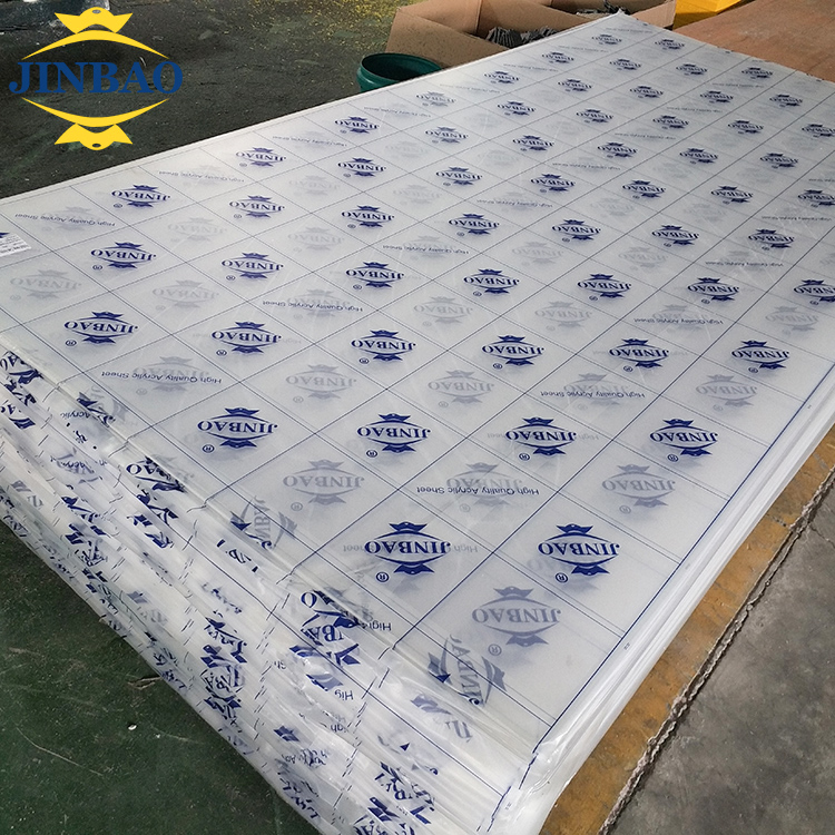 Прямая продажа JINBAO 1220*2440 мм, 30 мм, акриловая цветная доска, листы из ПММА