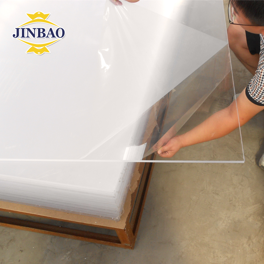 JINBAO 4x6 4x8 1220x1830 Pmma Perspex Virgin Cast 2-20 мм Прозрачный экструдированный акриловый лист