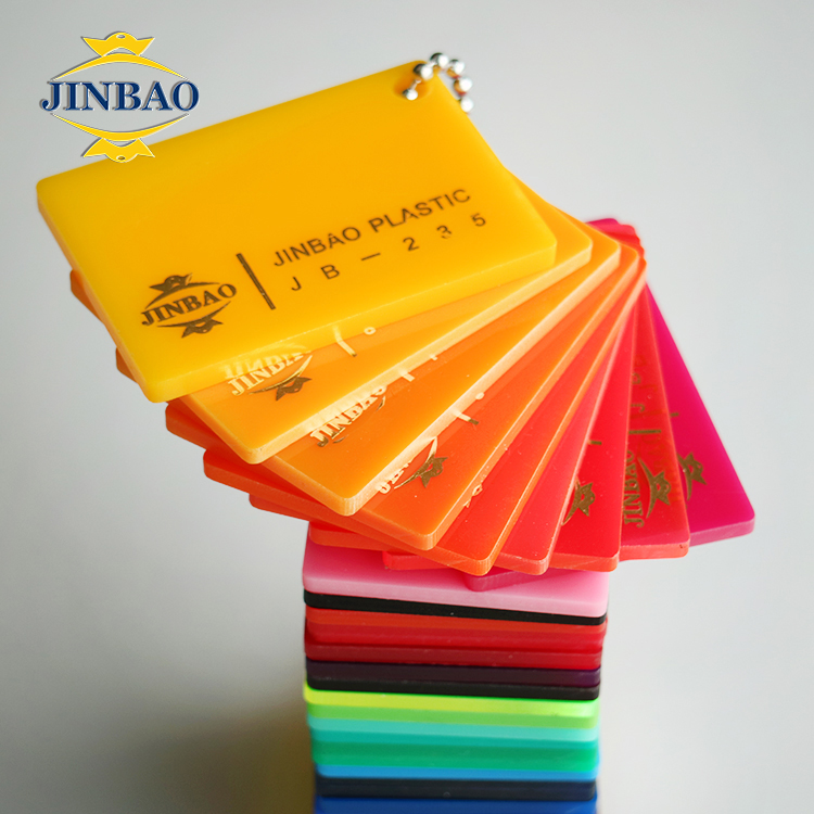 JINBAO 4*6 4*8 акриловые листы с высоким сопротивлением против царапин